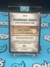 2025 Topps Resurgence Rookie Ricky Pearsall #RPA-RP Autograph Patch RC 39/75