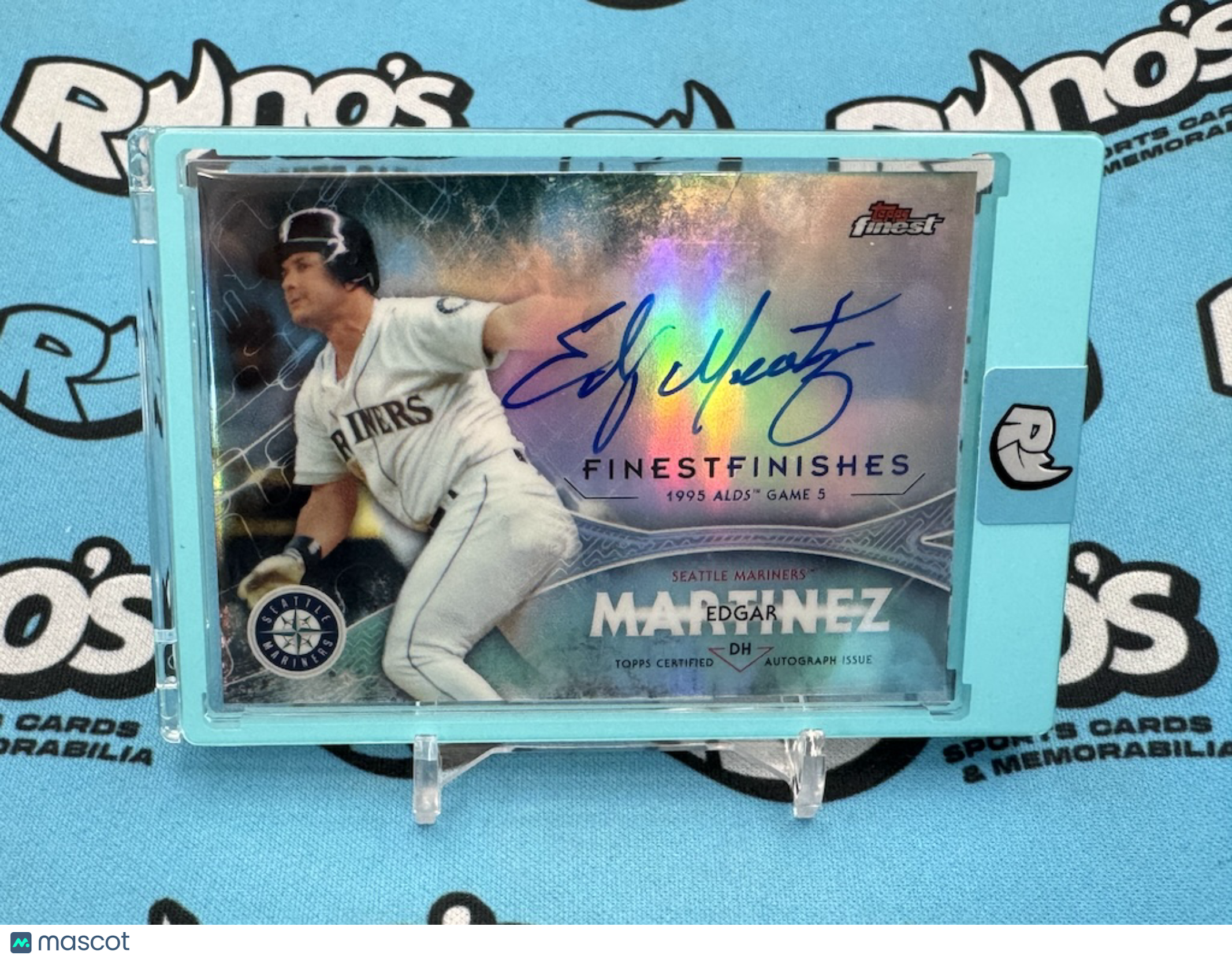 2017 Topps Finest Edgar Martinez #FNA-EM