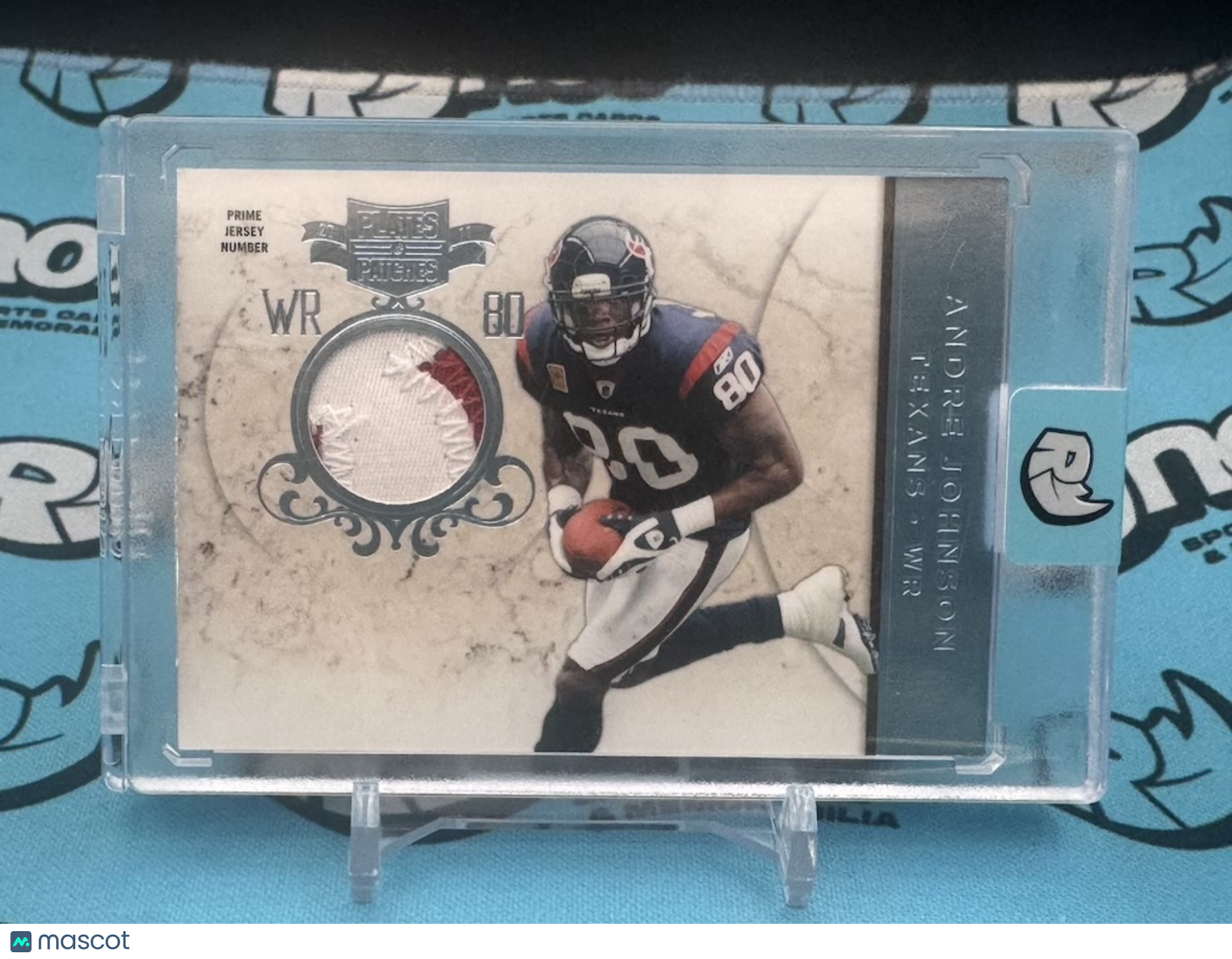 2012 Panini Limited Andre Johnson #8 Patch 4/5