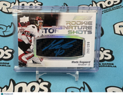 2023-24 Upper Deck Engrained Hockey Mads Sogaard Rookie Auto Silver Stick /299