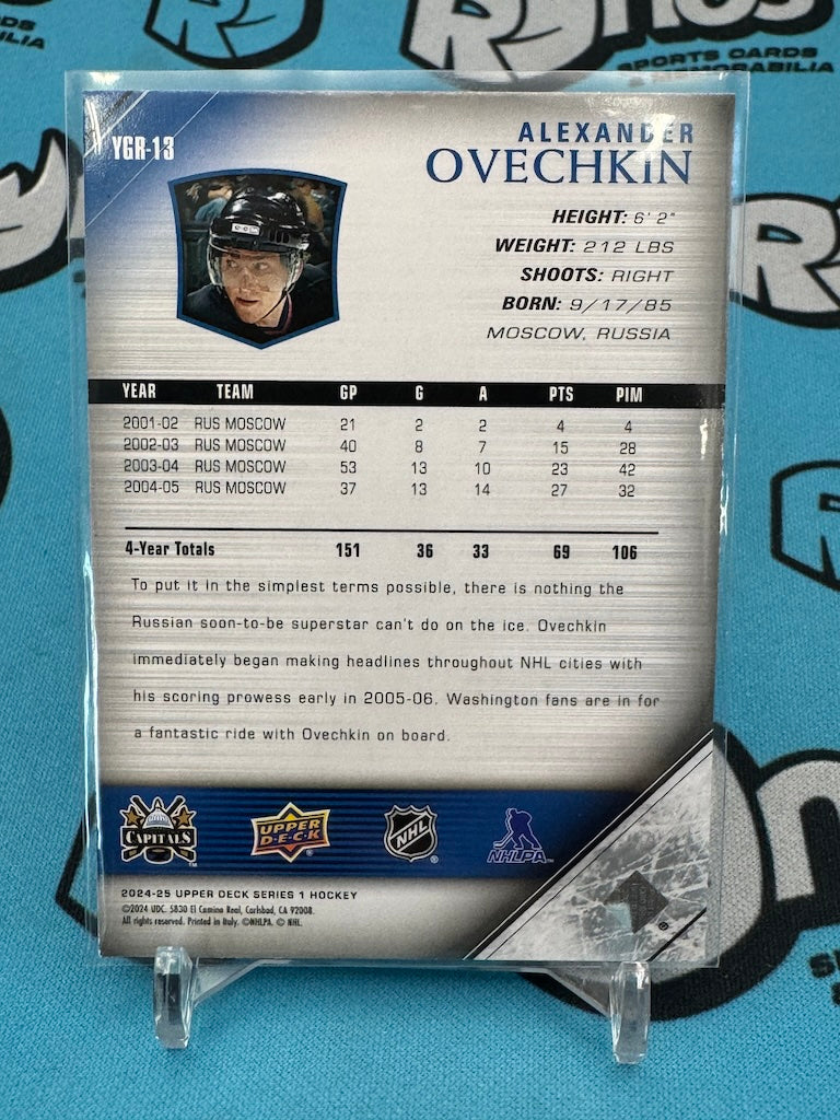 2024 Upper Deck Series 1 Alexander Ovenchkin Infused Young Guns Renewed Rookie