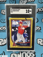 2018 Topps Big League Shohei Ohtani #141 Gold SGC 10