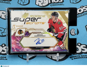 2023-24 Upper Deck SPx Hockey Kevin Korchinski Super Scripts Rookie Auto 13/25