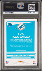 2020 Panini Donruss Tua Tagovailoa #302 Red Press Proof PSA 10