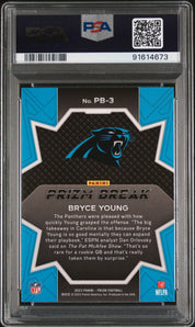2023 Panini Prizm Prizm Break Bryce Young #PB3 PSA 10
