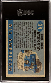 1955 Topps All American Chuck Bernard #94 SGC 6