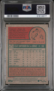 2024 Topps Heritage Elly De La Cruz #473 Image Variation PSA 10
