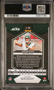 2024 Panini Mosaic Jordan Travis #395 Green PSA 9