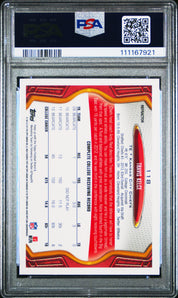 2013 Topps Chrome Travis Kelce #118 Refractor PSA 9