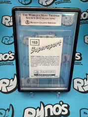 1986 Panini SuperSport Stickers Mike Tyson #153 BGS 7.5