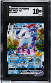 2021 Pokemon Evolving Skies Glaceon VMAX #209 SGC 10