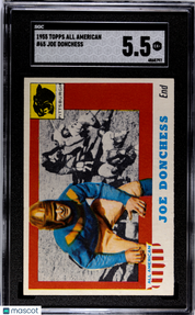 1955 Topps All American Joe Donchess #65 SGC 5.5
