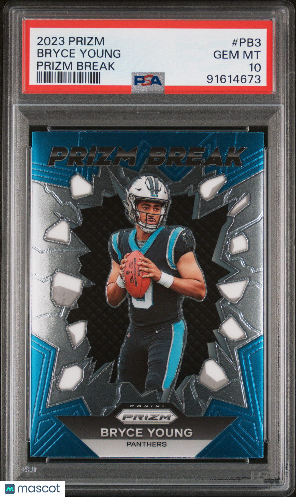 2023 Panini Prizm Prizm Break Bryce Young #PB3 PSA 10