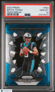 2023 Panini Prizm Prizm Break Bryce Young #PB3 PSA 10