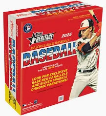 2025 Topps Heritage Baseball Mega Box- Factory Sealed