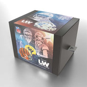 2025 Under Wraps NFL Single Mini Helmet Mystery Box